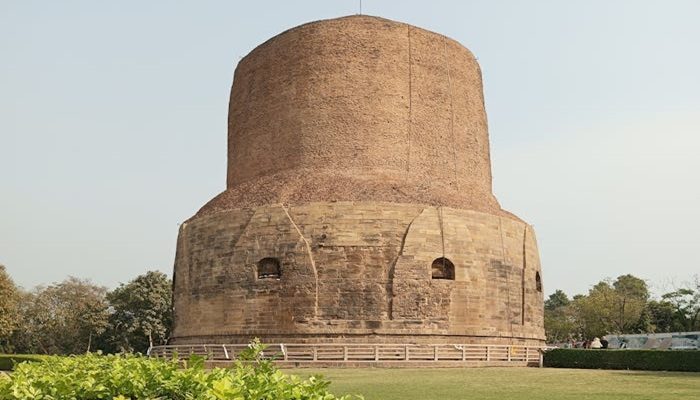 Dhamek Stupa in Sarnath, an important Buddhist site near Varanasi